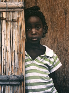 "Mozambican Girl" 18x24"